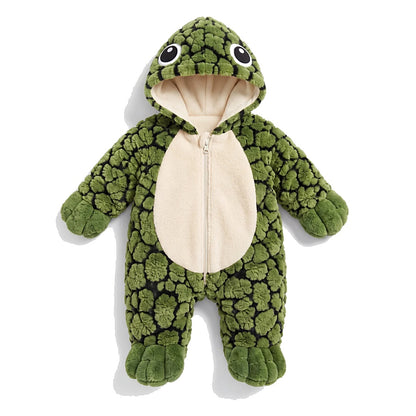 WildHugs Turtle Plush Onesie front